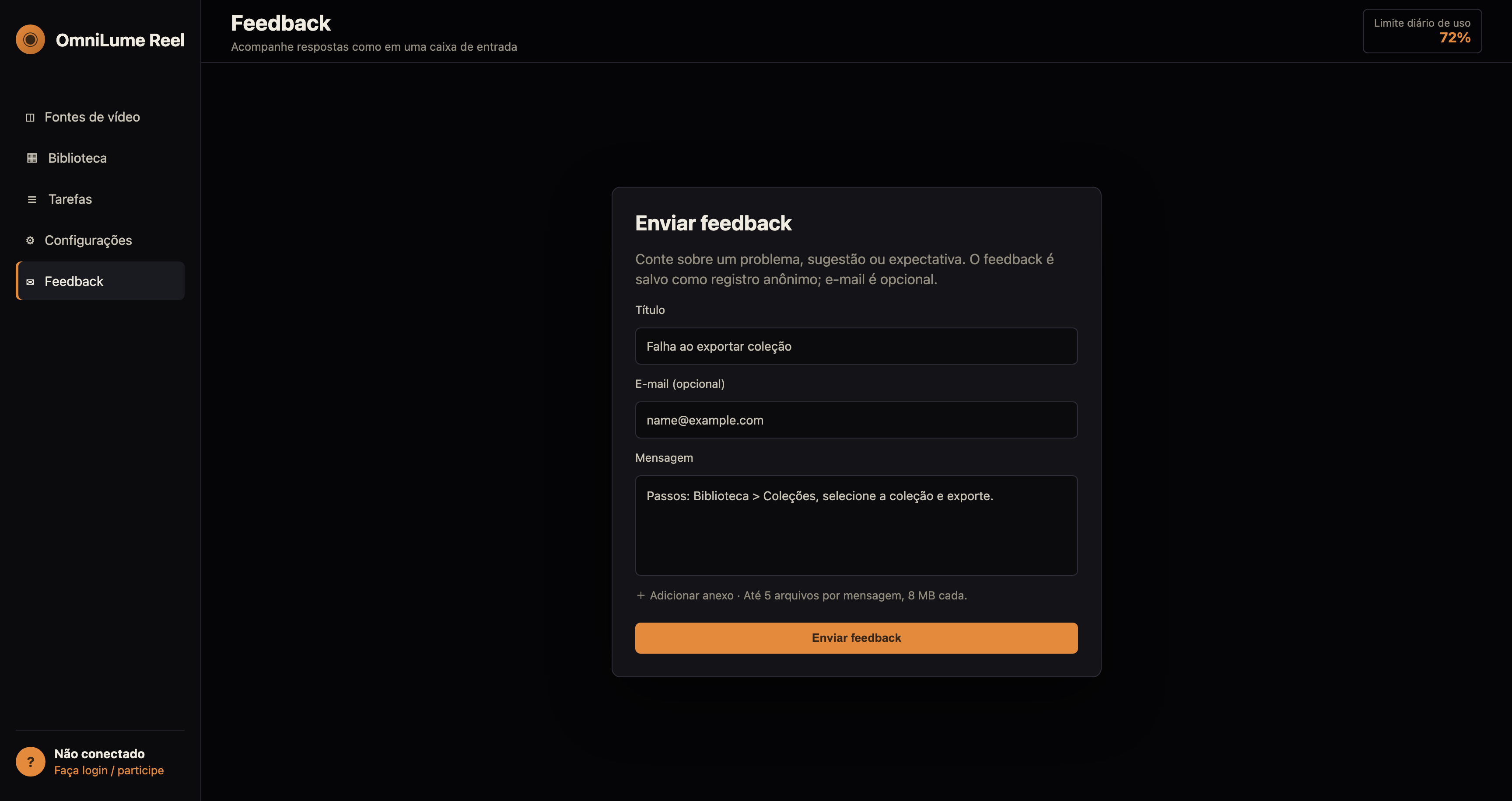 Enviar feedback